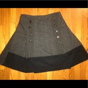 Vintage Tocca Wool Pleated Skirt